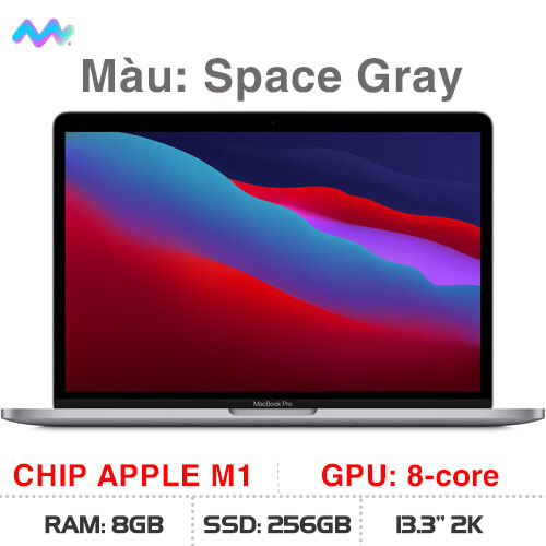 Apple MacBook Pro 13 Touch Bar M1 256GB 2020 – Chính hãng Apple Việt Nam